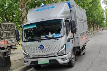 從重卡司機到輕卡老板，福田歐馬可智藍混動冷藏車助力薛師傅巧破“內(nèi)卷”困局