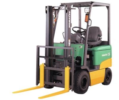 廣州天力: 小松四支點電動叉車 FB10EX-11 