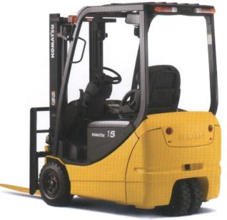 廣州天力: 小松三輪電動平衡重叉車 FB10M-12 