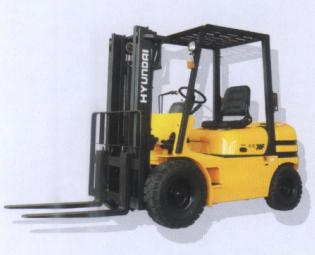 廣州天力:現代平衡重式柴油叉車 CPC30F 