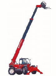 法國曼尼通MT 12-17系列3.3噸-4.5噸四驅超高伸縮臂叉車 MT 