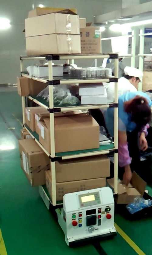 casun車間物料搬運設備AGV小車價格（圖）