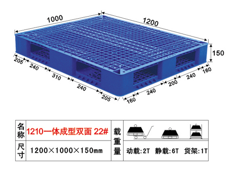 22號(hào)一體成型雙面卡板