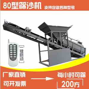 工地砂石分離機  工地砂石篩沙機  工地砂石篩選機