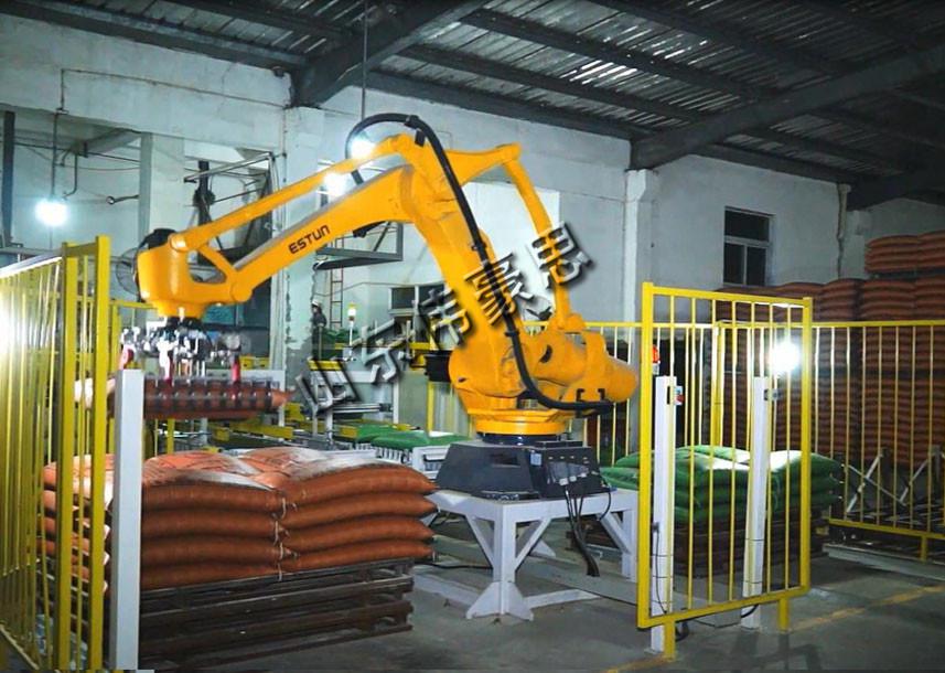 全自動機(jī)器人拆垛機(jī) 飼料托盤卸垛設(shè)備廠家