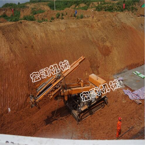 廠家可加工定制履帶式深基坑錨固鉆機