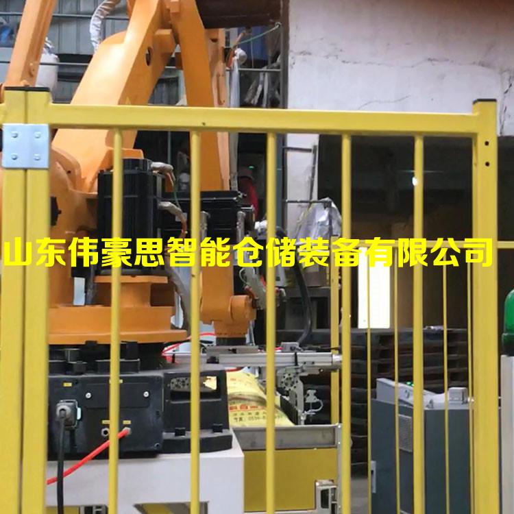雞飼料碼垛機器人非標定制 全自動碼垛機廠家直供