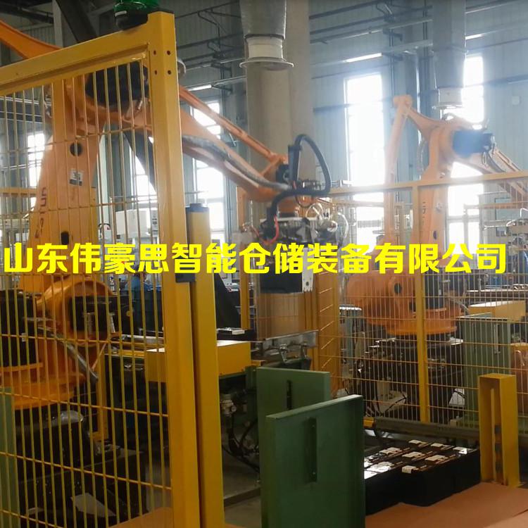 牛奶箱碼垛機器人 全自動包裝碼垛系統價格