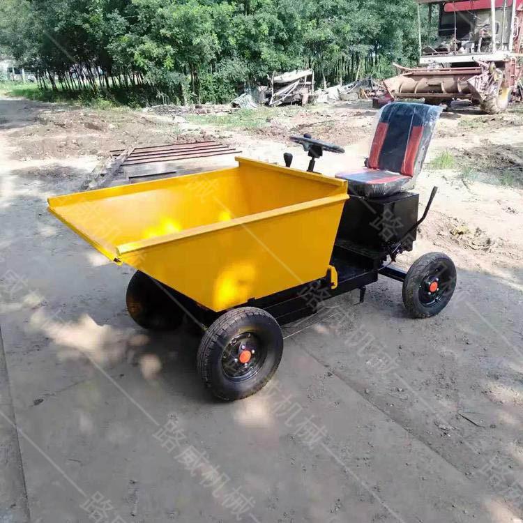  廠家直發(fā)大容量電動翻斗車 工業(yè)電動運輸車 礦用電動翻斗車