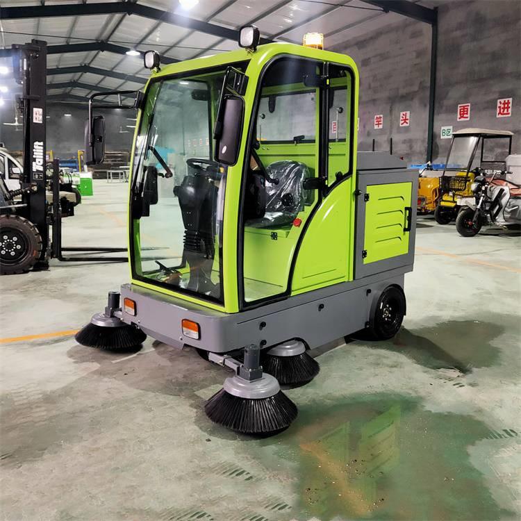   供應駕駛式小型物業清掃車 物業小區自動掃地機 倉庫灰塵清掃車