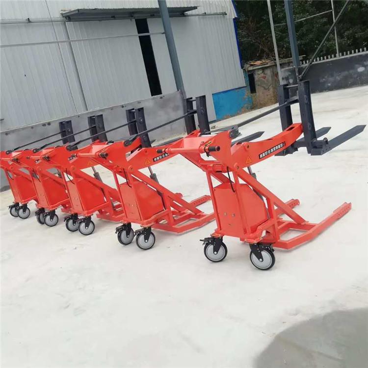 工廠裝卸電動叉車 手推式貨物升降車 電動液壓堆垛叉車直銷