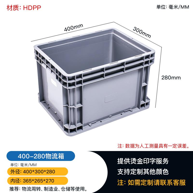 重慶萬(wàn)盛廠家發(fā)貨物流周轉(zhuǎn)箱百貨存放加厚B9箱歐式物流箱